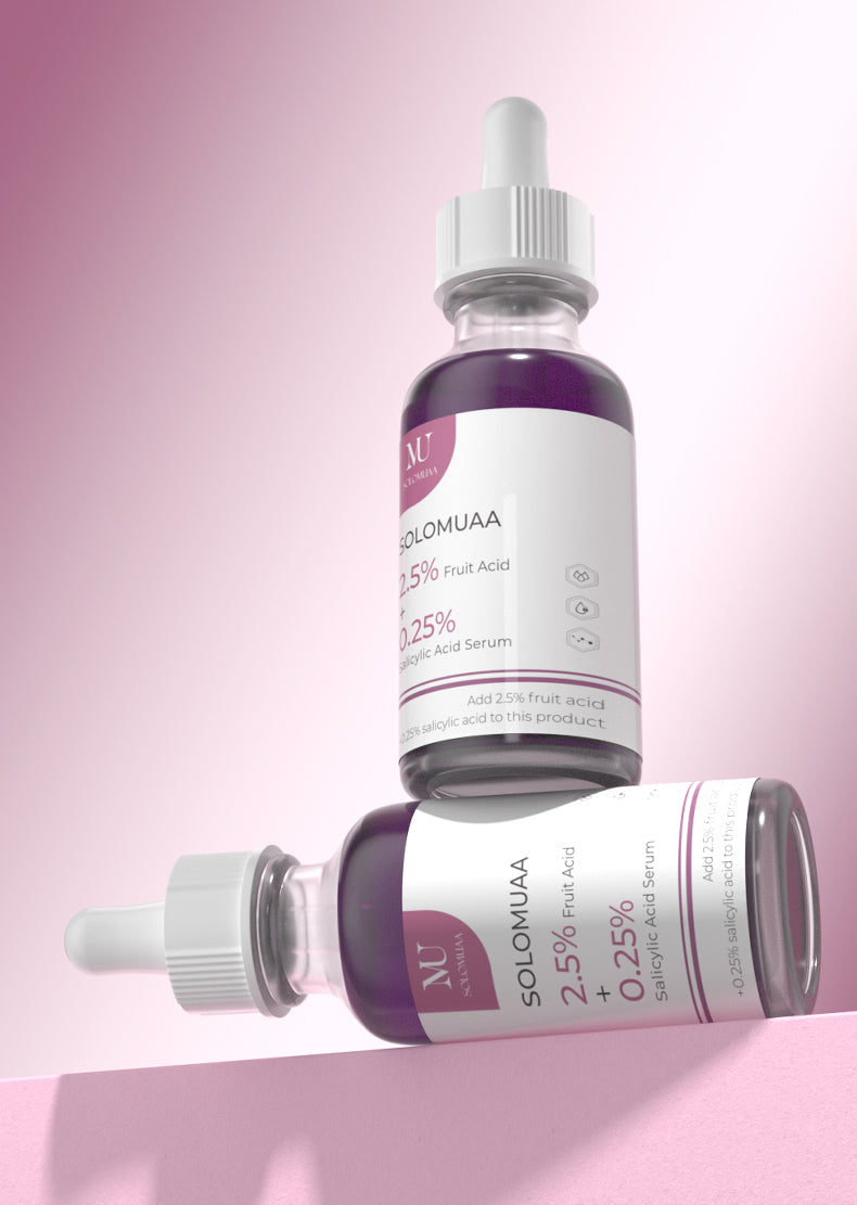 ——SOLOMUAA 2.5%Fruit Acid+0.25%Salicylic Acid Serum ——
